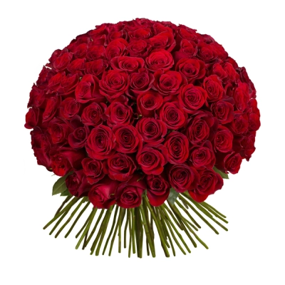 Букет из 101 красной розы – символ бесконечной страсти Багратионовск Калининградская область